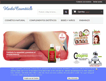 Tablet Screenshot of herbocosmetica.com